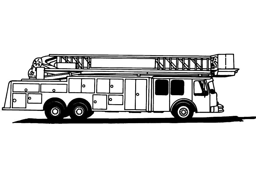 Brandweer Kleurplaten 