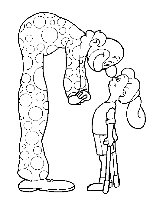 Circus Kleurplaten 