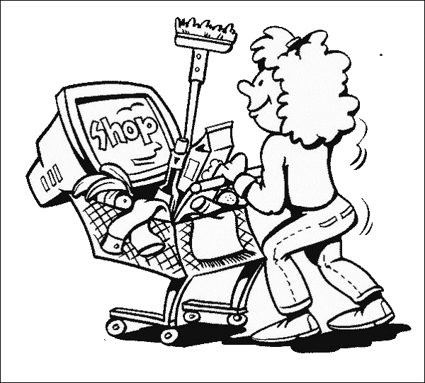 Computer Kleurplaten 