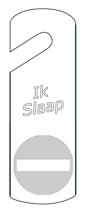 Kleurplaten Deurhangers 