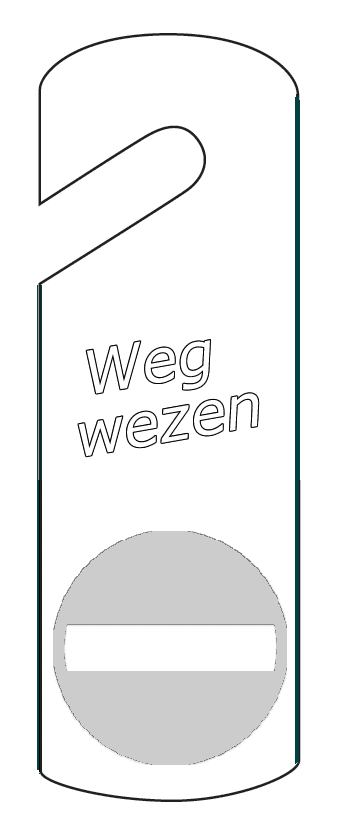 Kleurplaten Deurhangers 