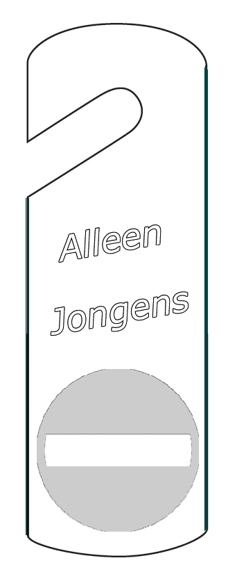 Kleurplaten Deurhangers 