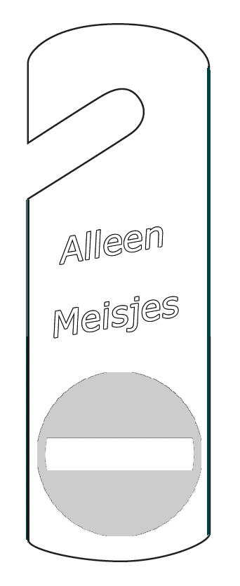 Kleurplaten Deurhangers 