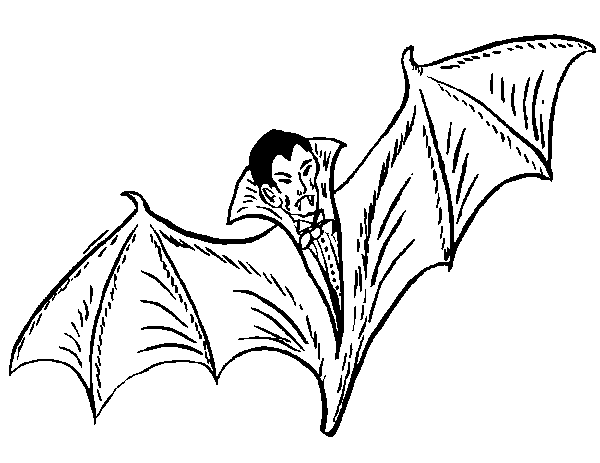 Dracula Kleurplaten 