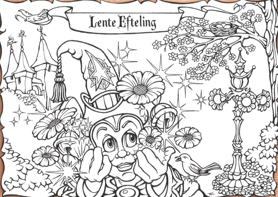 Kleurplaten Efteling 
