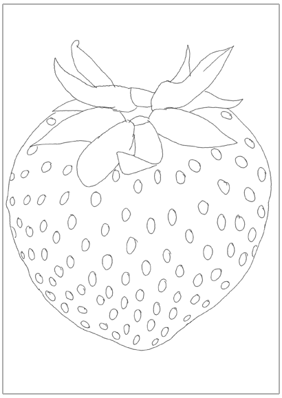 Kleurplaten Groente en fruit 