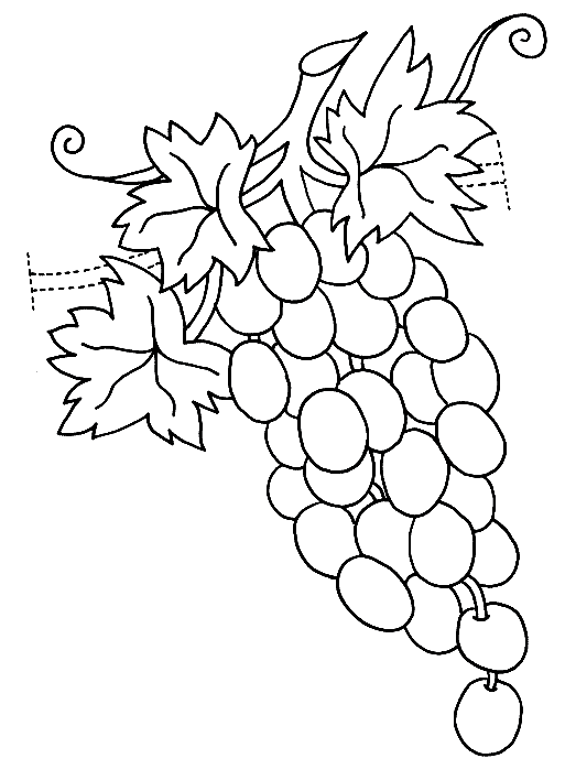 Kleurplaten Groente en fruit 