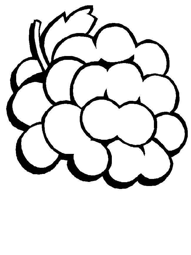 Kleurplaten Groente en fruit 