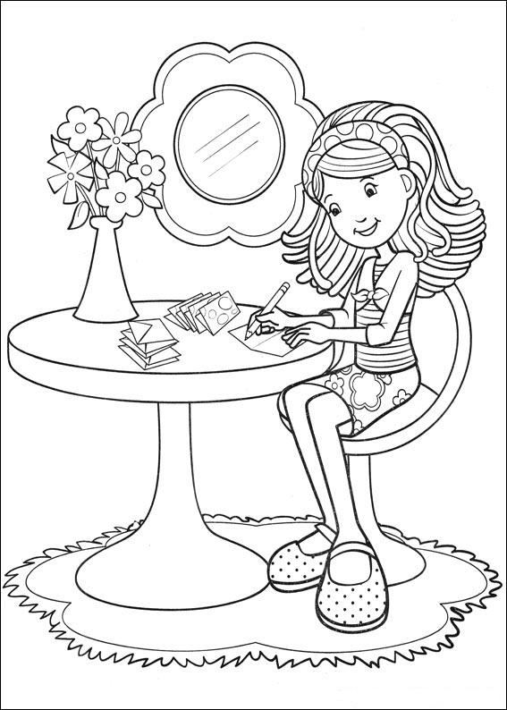 Kleurplaat Groovy Girls » Animaatjes.nl