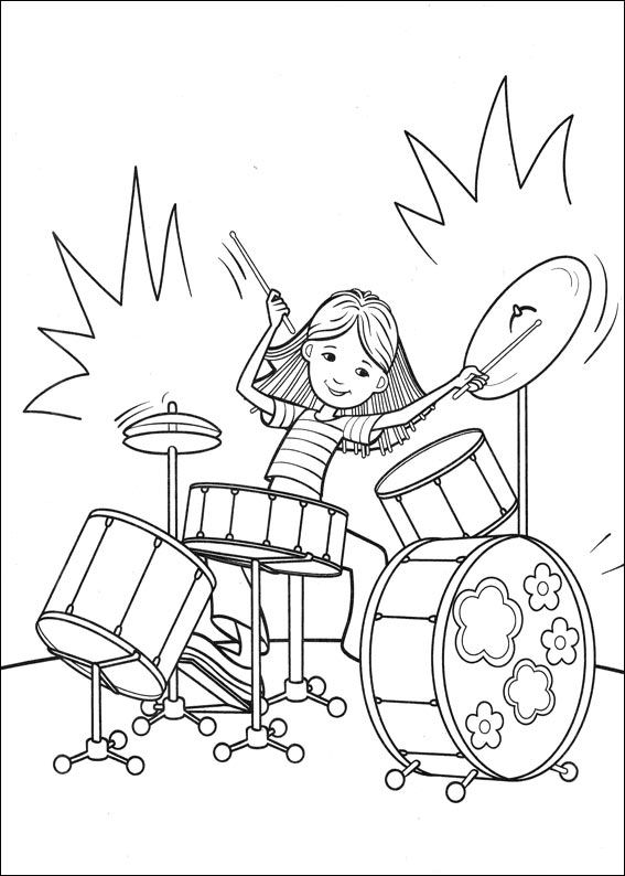 Kleurplaten Groovy girls 