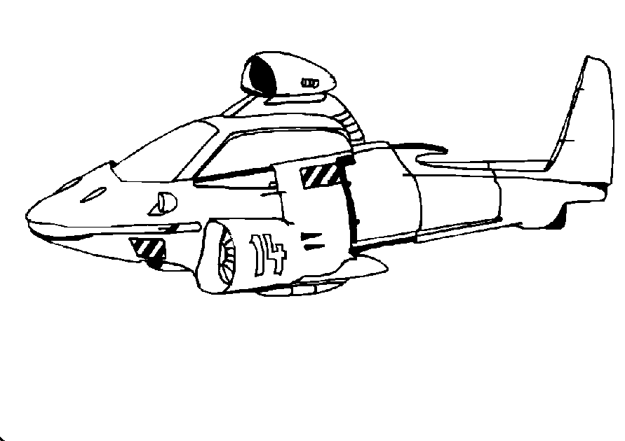 Kleurplaten Helikopter 