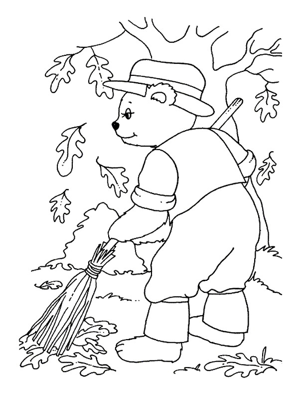 Kleurplaten Herfst 