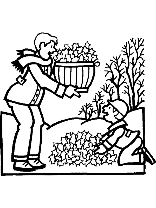 Kleurplaten Herfst 