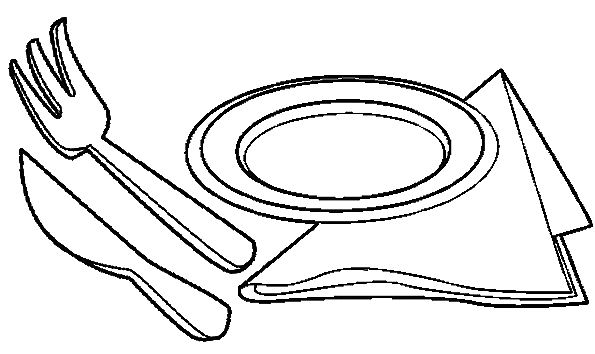 Kleurplaten Keuken en koken 