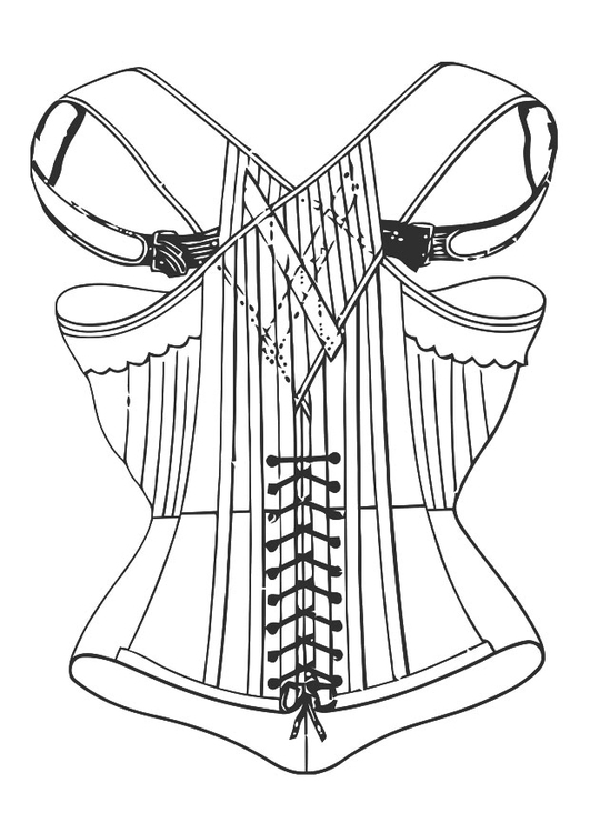 Kleurplaten Kleding 