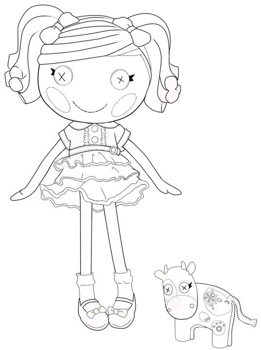 Kleurplaat Lalaloopsy » Animaatjes.nl