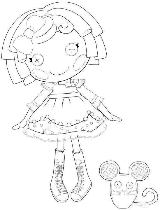 Kleurplaten Lalaloopsy 