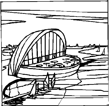 Kleurplaten Landschappen 