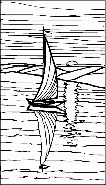 Kleurplaten Landschappen 