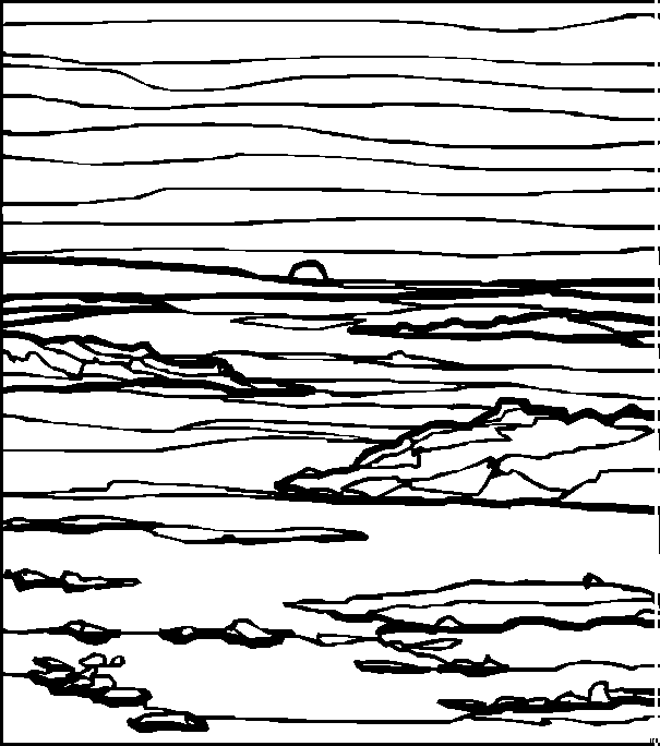 Kleurplaten Landschappen 
