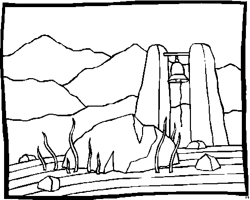 Kleurplaten Landschappen 