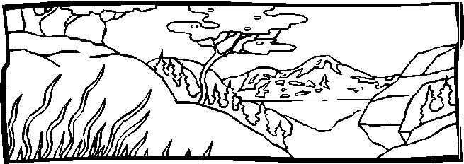 Kleurplaten Landschappen 