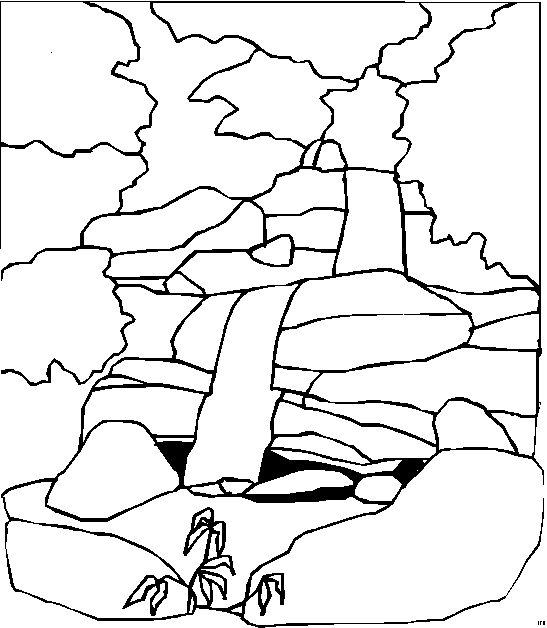 Kleurplaten Landschappen 