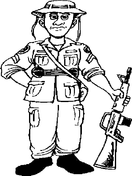 Leger Kleurplaten 