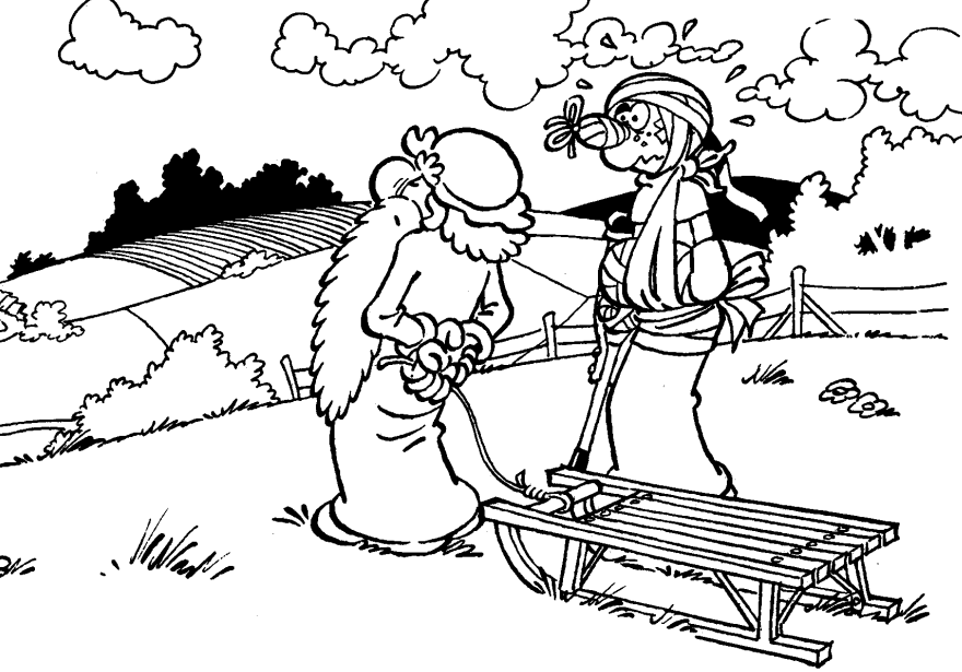 Kleurplaten Leonardo genie 