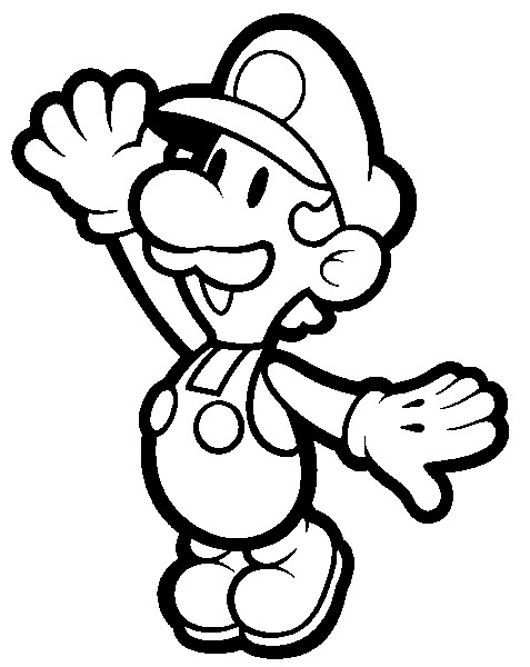 Mario Kleurplaten 
