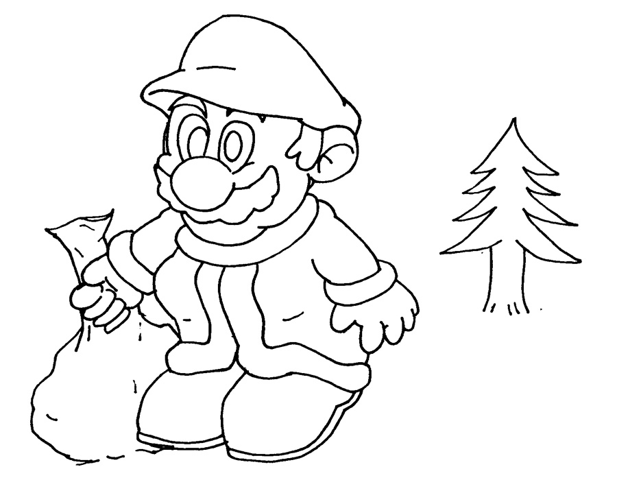 Mario Kleurplaten 