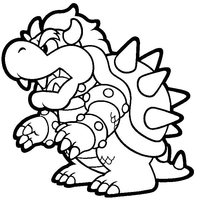 Mario Kleurplaten 