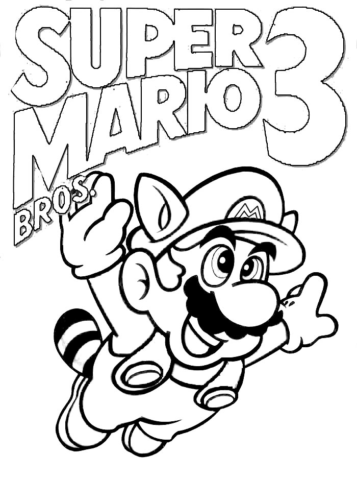 Mario Kleurplaten 
