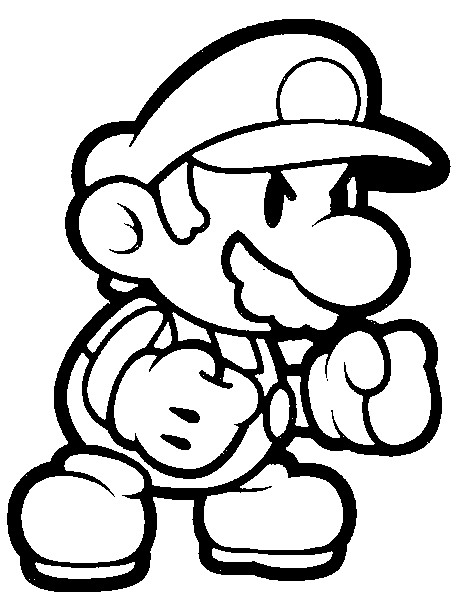 Mario Kleurplaten 