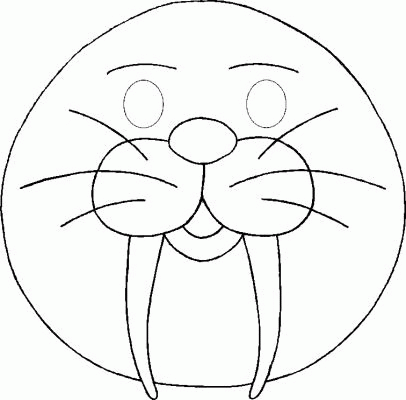 Kleurplaten maskers dieren 