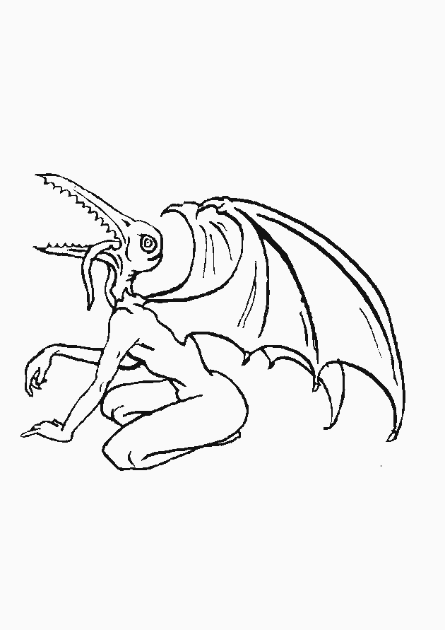 Kleurplaten Monsters 
