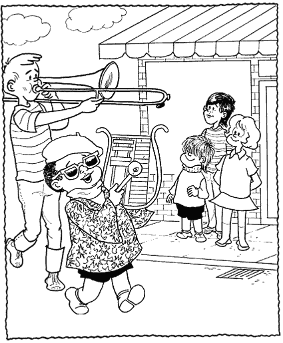 Muziek Kleurplaten 