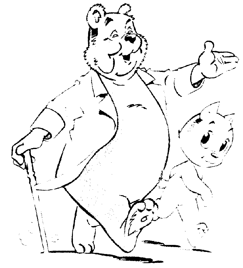 Kleurplaten Olivier bommel 