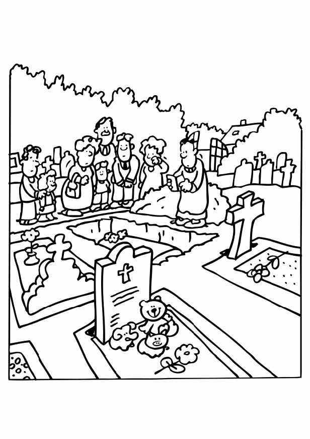Kleurplaten Overleden 
