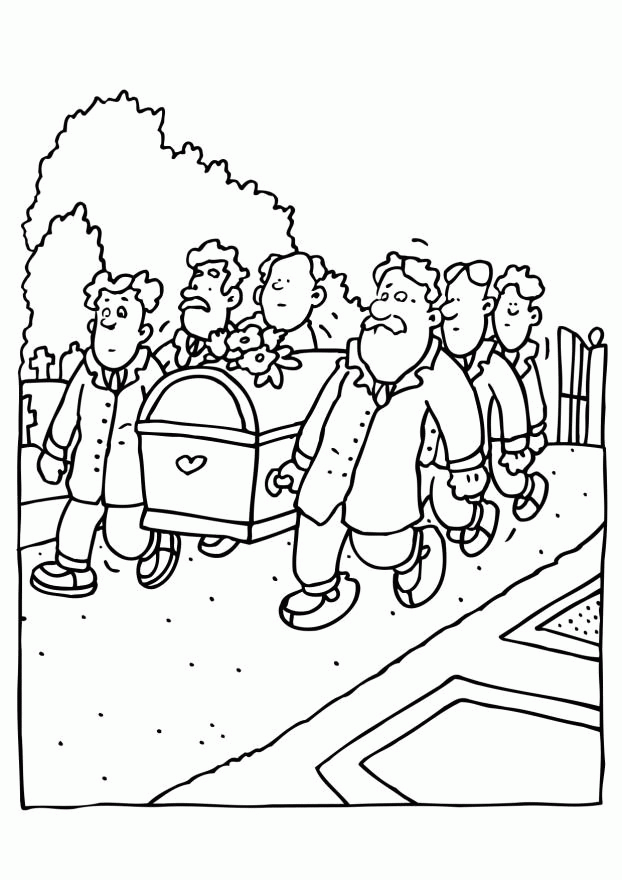Kleurplaten Overleden 