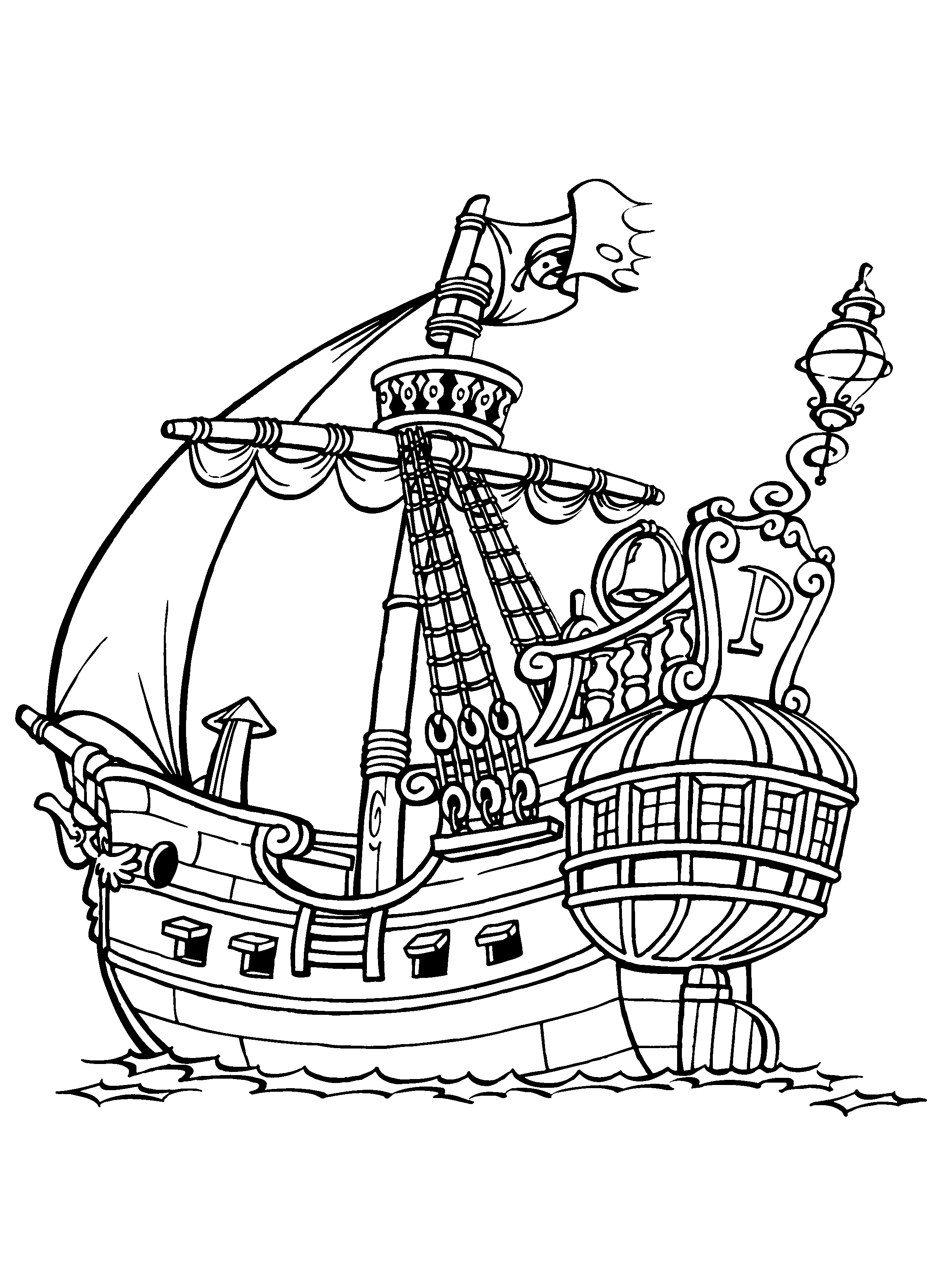 Piet piraat Kleurplaten 
