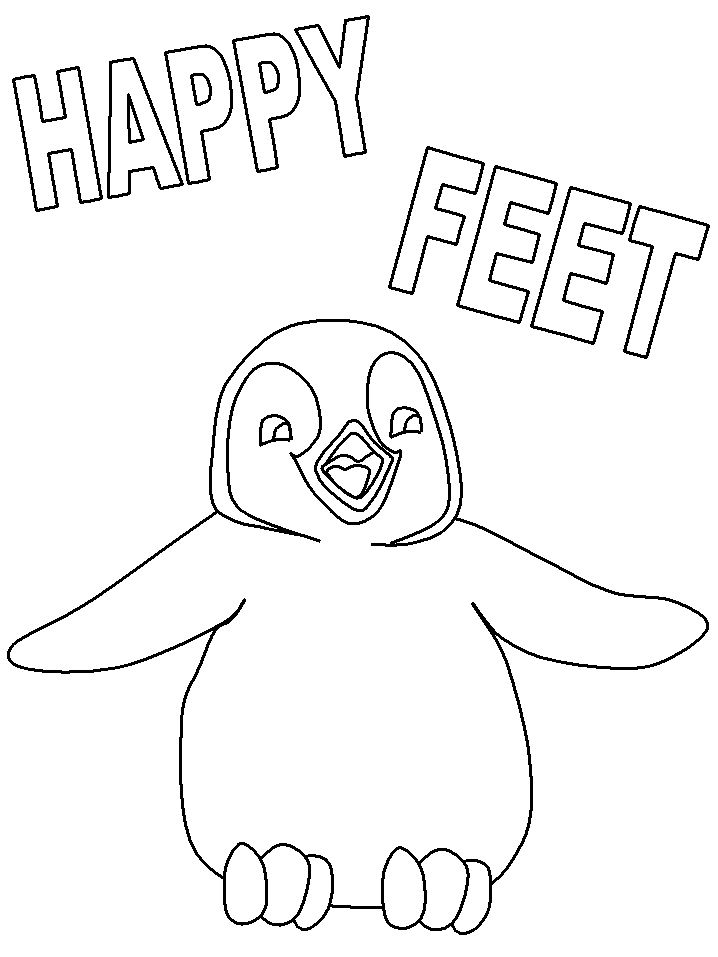 Pinguin Kleurplaten 