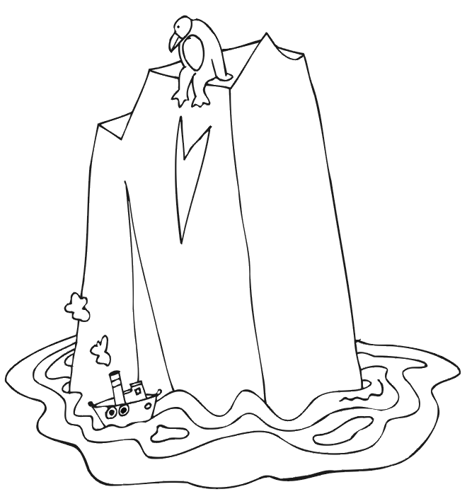 Pinguin Kleurplaten 