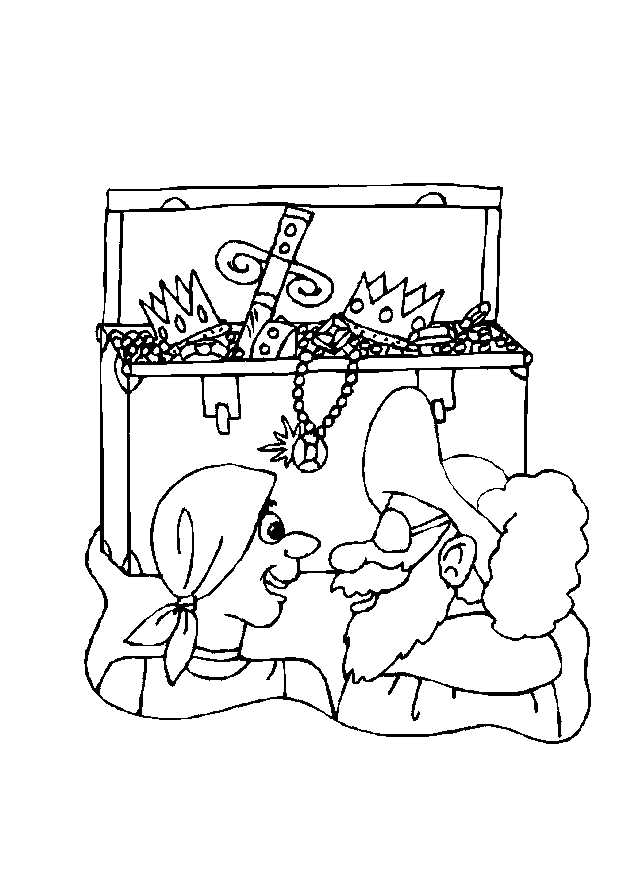 Kleurplaten Piraten 
