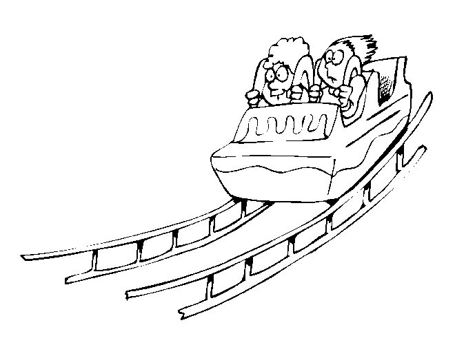 Kleurplaten Pretpark 