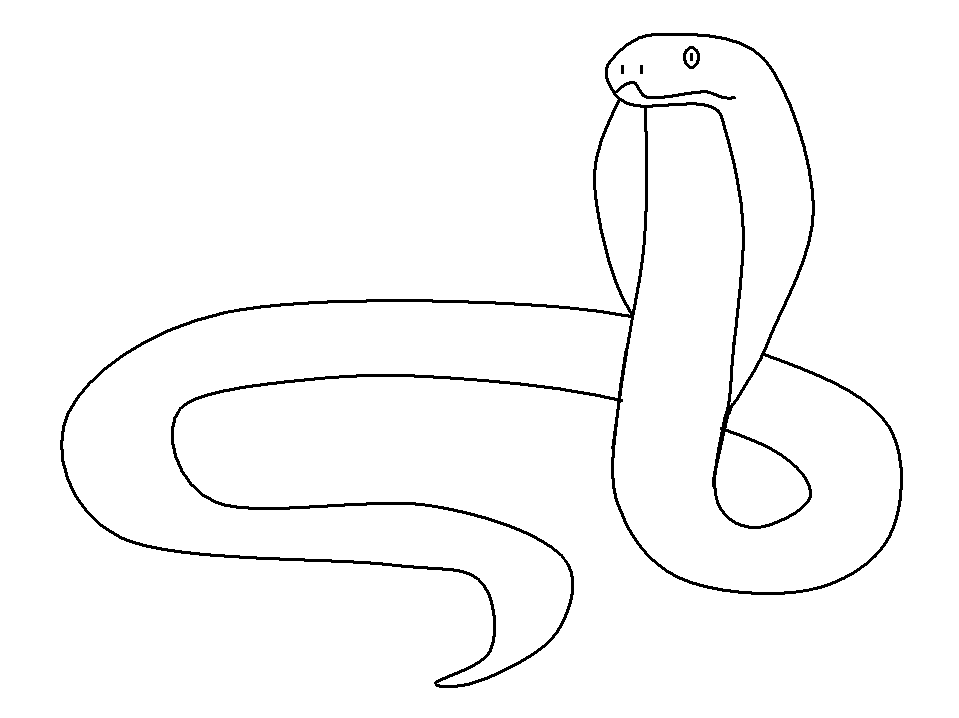 Slangen Kleurplaten 