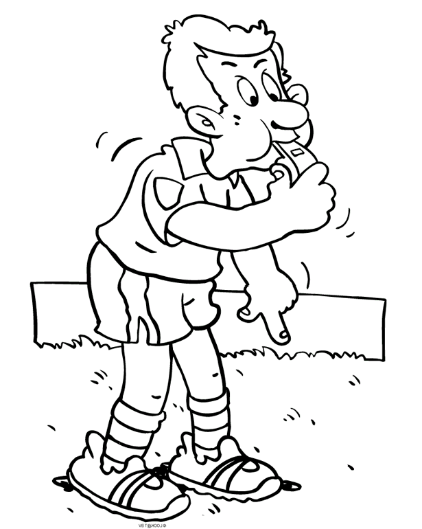 Kleurplaten Sporten 