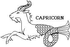 Sterrenbeeld Kleurplaat. Kleurplaten Sterrenbeeld Capricorn