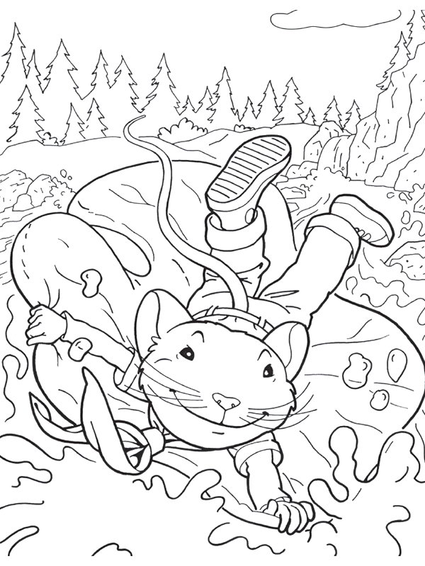 Kleurplaten Stuart little 