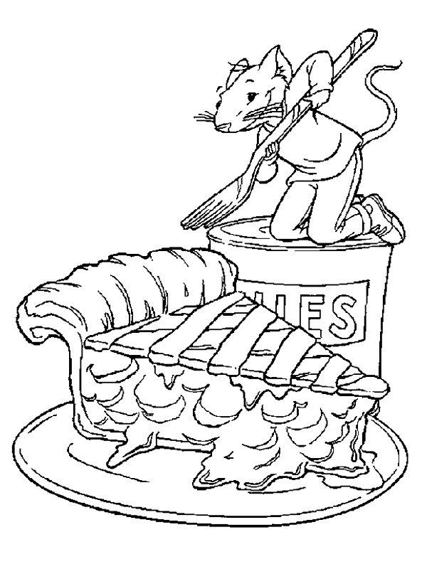 Kleurplaten Stuart little 